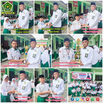 MIN 1 Tanggamus Raih Prestasi Gemilang dalam Perlombaan Hari Pramuka ke-65 dan HUT Kemerdekaan RI ke-81 Tahun 2026
